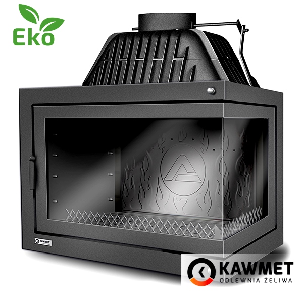 Камінна топка KAWMET W17 праве бокове скло (16.1 kW) EKO (1)